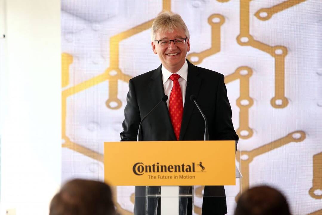 „Continental“ pradeda gamyklos statybas Kauno rajone