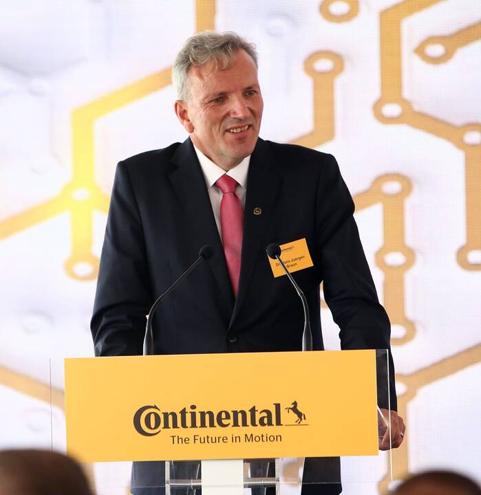 „Continental“ pradeda gamyklos statybas Kauno rajone