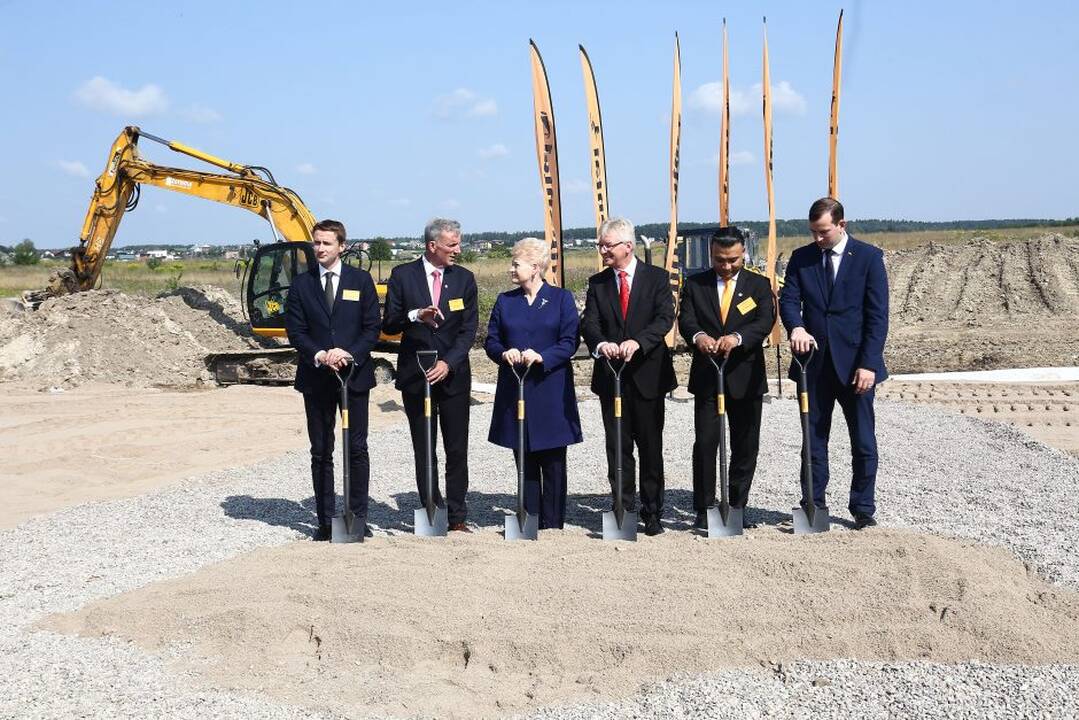 „Continental“ pradeda gamyklos statybas Kauno rajone