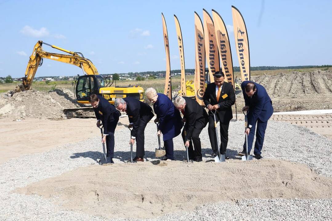 „Continental“ pradeda gamyklos statybas Kauno rajone