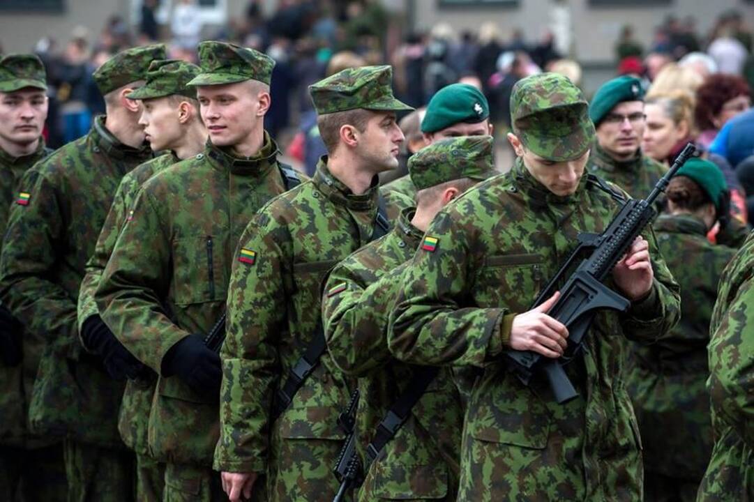 Šauktinių priesaikos ceremonija Rukloje