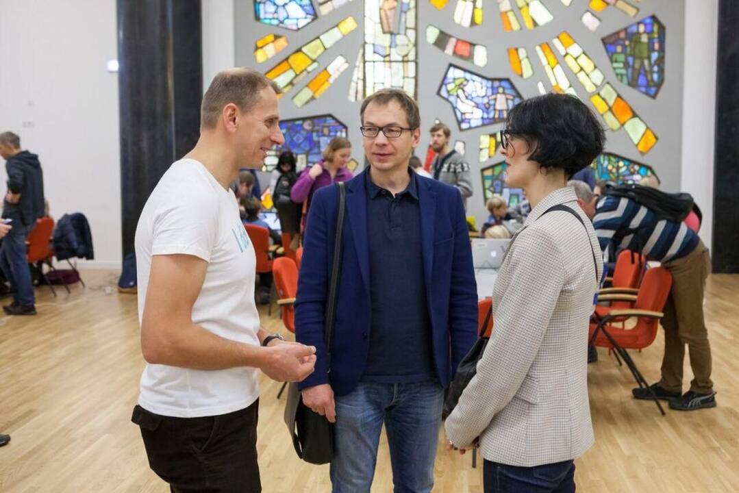 Jaunieji vilniečiai prisijungė prie iniciatyvos "Hour of Code"
