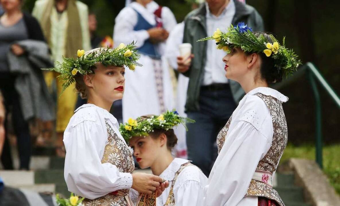 Dainų šventės atidarymas Dainų slėnyje Kaune