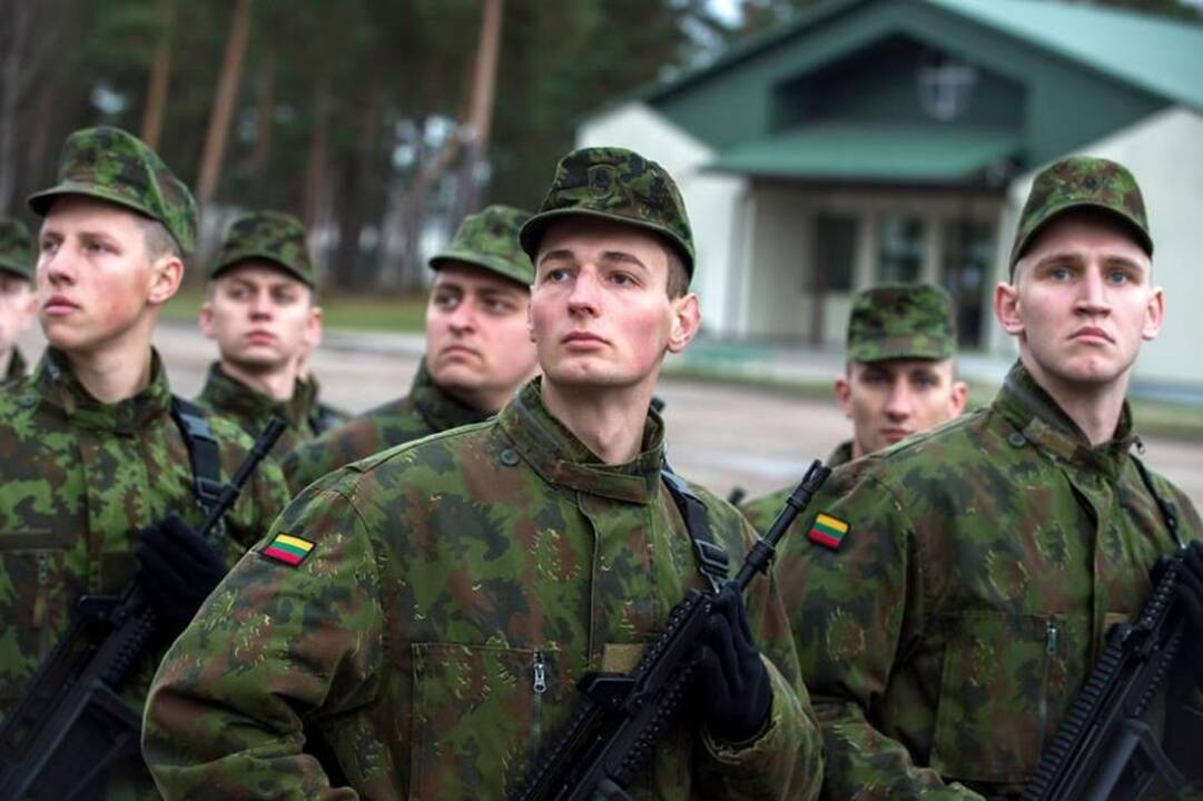 Šauktinių priesaikos ceremonija Rukloje