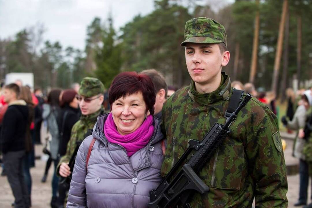 Šauktinių priesaikos ceremonija Rukloje