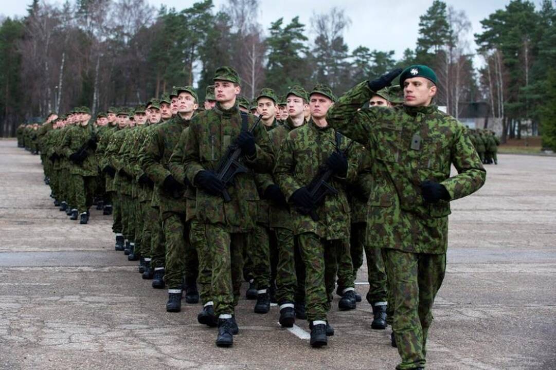 Šauktinių priesaikos ceremonija Rukloje