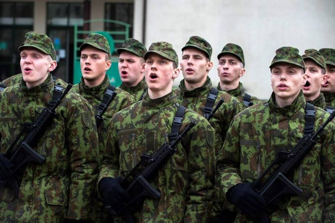 Šauktinių priesaikos ceremonija Rukloje
