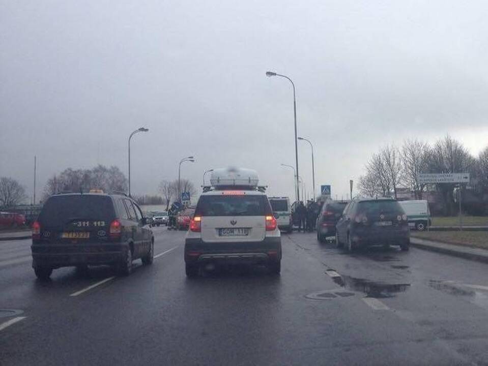 Automobilių avarija Klaipėdoje