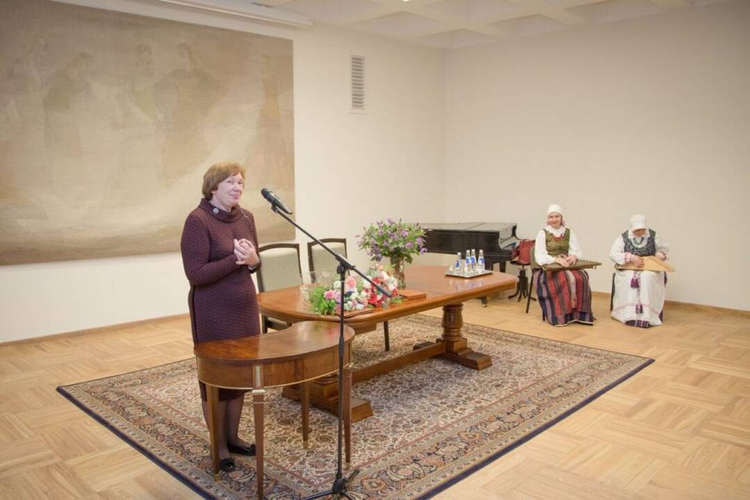 Valstybinės J. Basanavičiaus premijos įteikimas