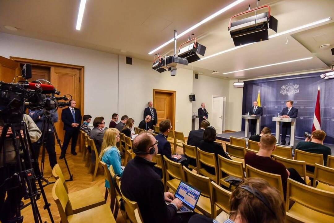 Premjero S. Skvernelio vizitas Latvijoje