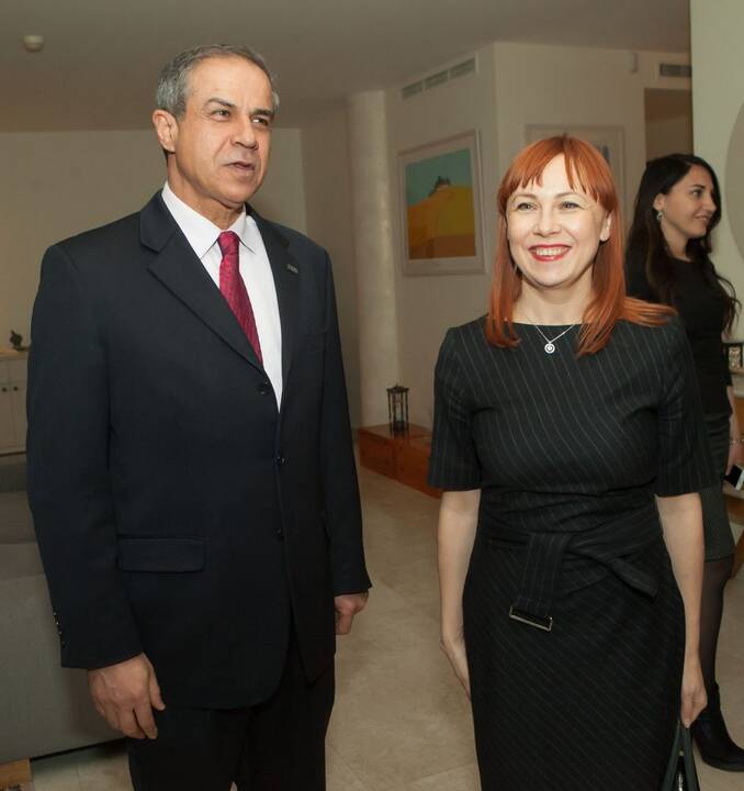 Izraelio ambasadorius priėmė „Kelrodes žvaigždes“