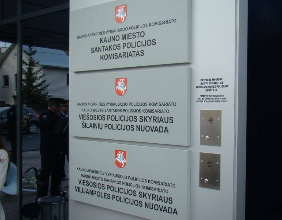 Atidarytas naujas Santakos policijos komisariato pastatas