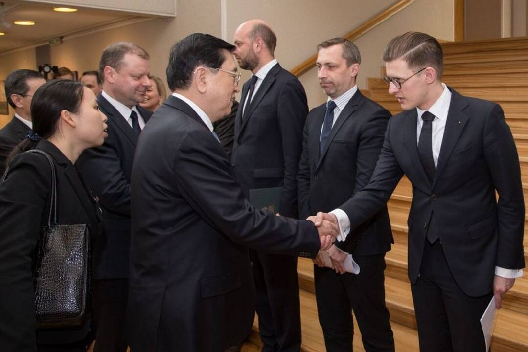 Kinijos parlamento vadovo vizitas Lietuvoje