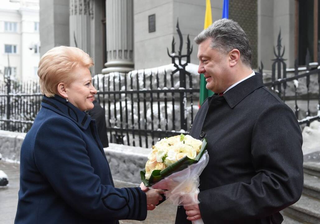 D. Grybauskaitė Ukrainoje