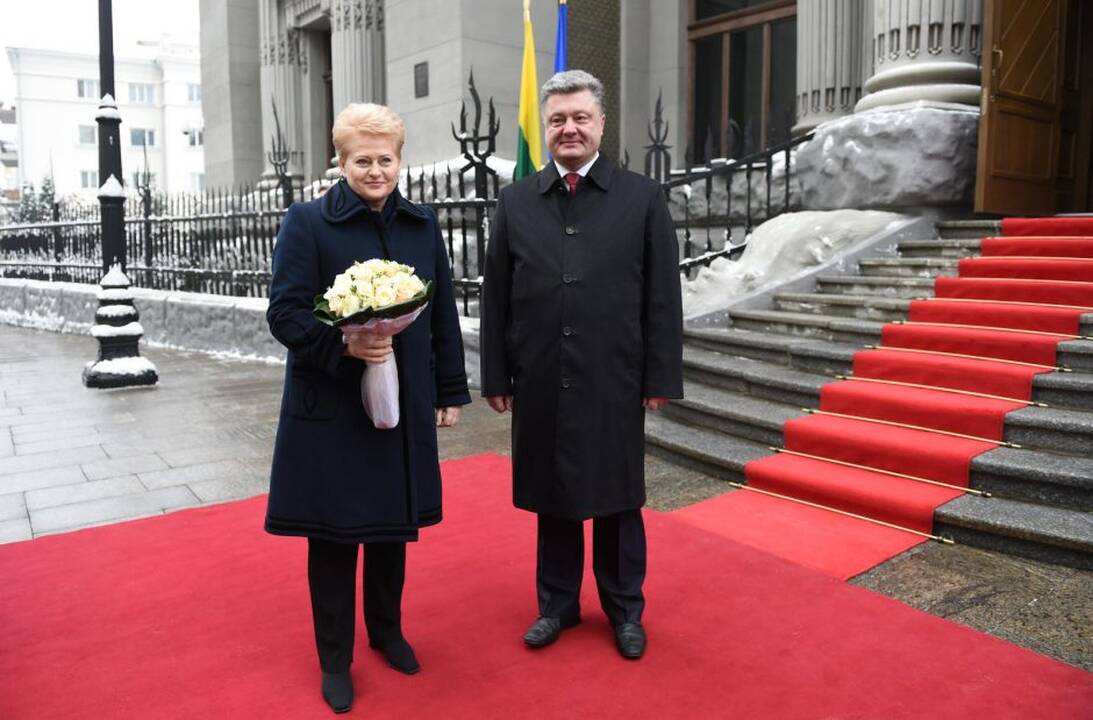 D. Grybauskaitė Ukrainoje