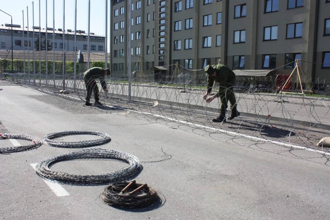 Kaune baigiama ruoštis NATO pratyboms