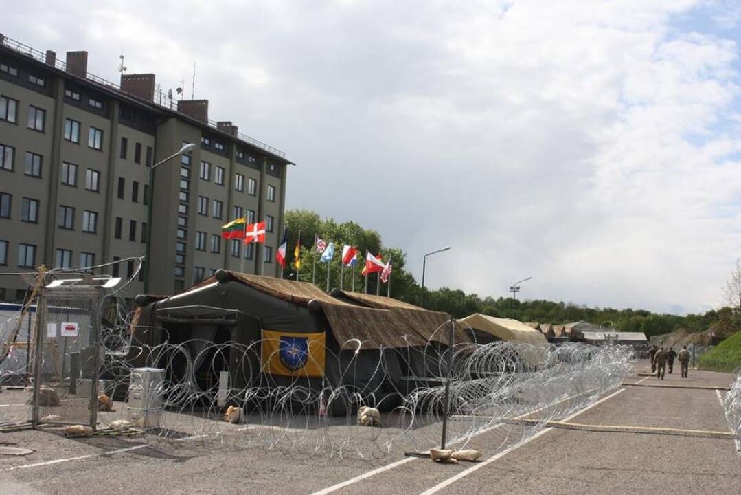 Kaune baigiama ruoštis NATO pratyboms