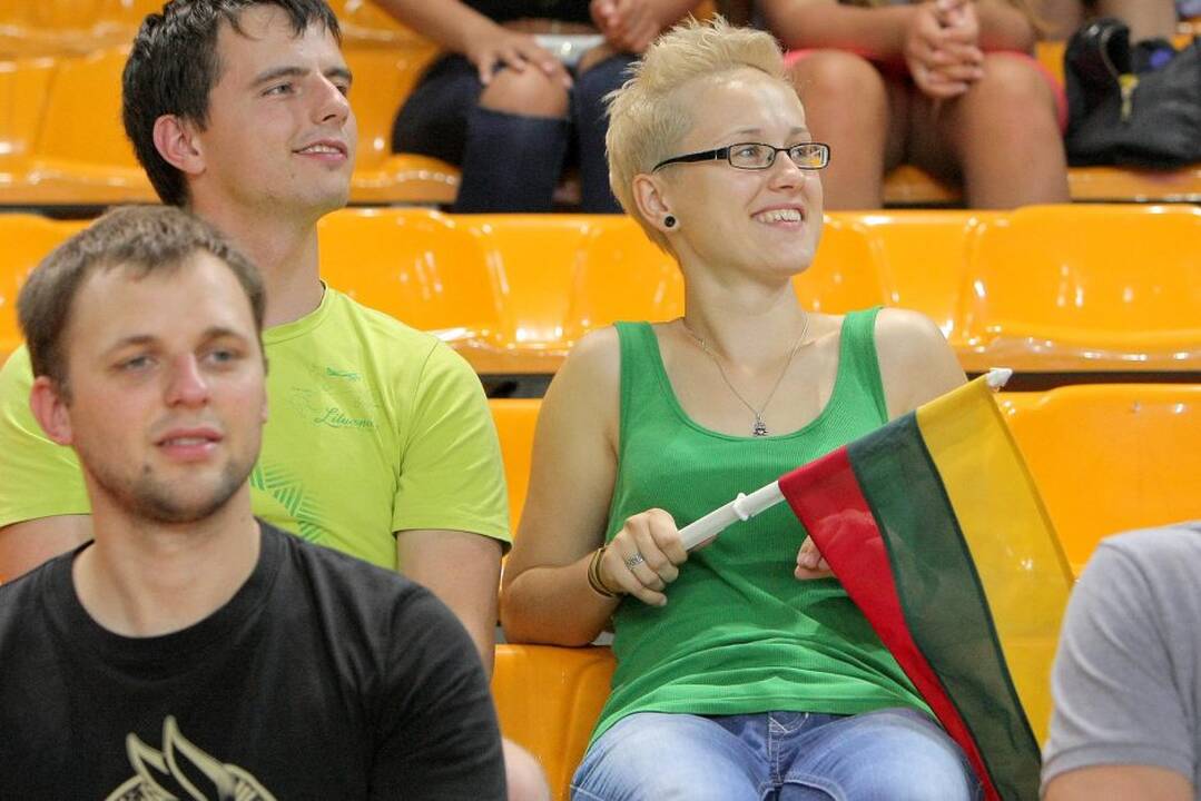 Europos jaunučių krepšinio čempionatas: Lietuva – Ispanija 66:61.