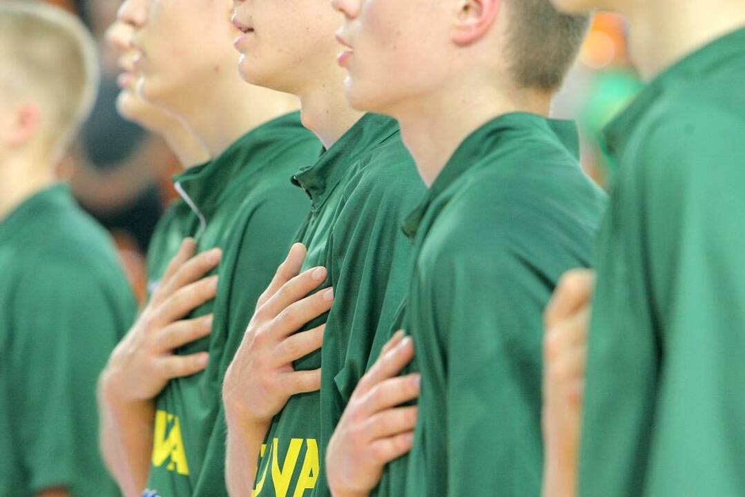 Europos jaunučių krepšinio čempionatas: Lietuva – Ispanija 66:61.