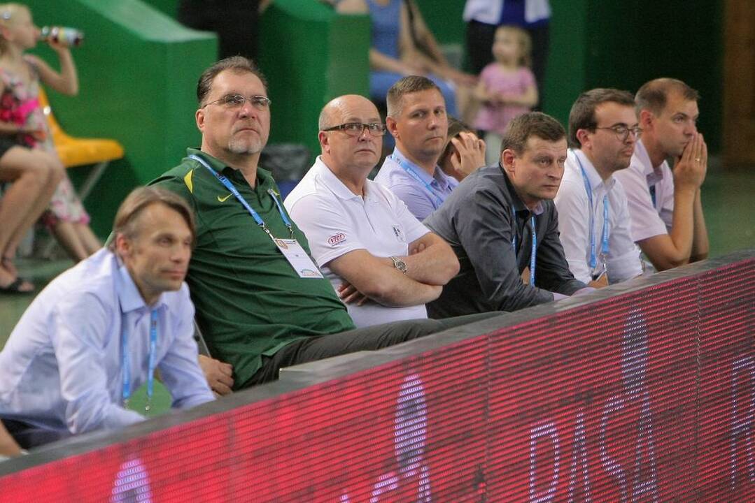 Europos jaunučių krepšinio čempionatas: Lietuva – Ispanija 66:61.