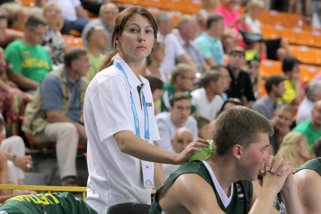 Europos jaunučių krepšinio čempionatas: Lietuva – Ispanija 66:61.