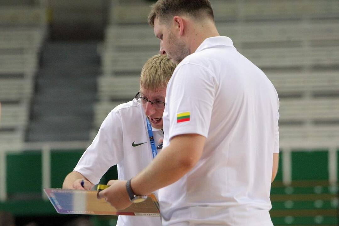 Europos jaunučių krepšinio čempionatas: Lietuva – Ispanija 66:61.