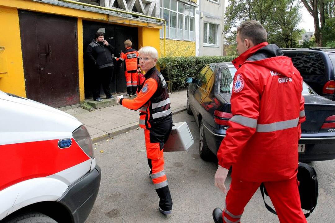 Greitosios pagalbos medikai tikisi paciento kaimynų geranoriškumo.
