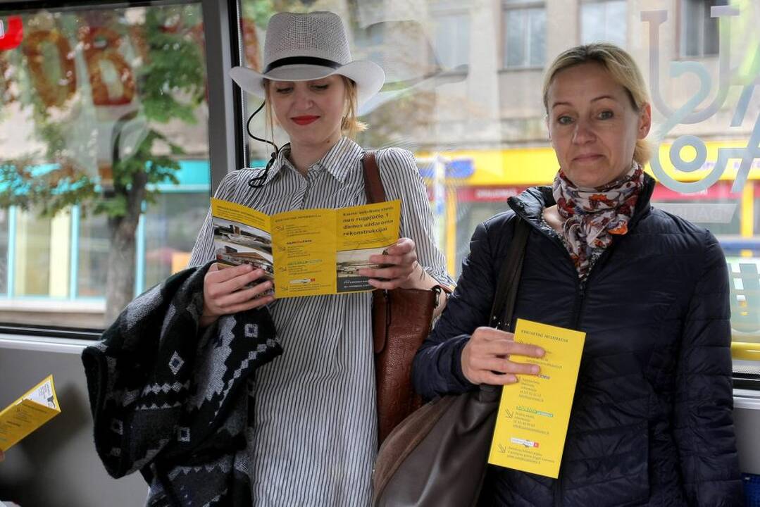 Kaune pradėjo veikti laikinoji autobusų stotis