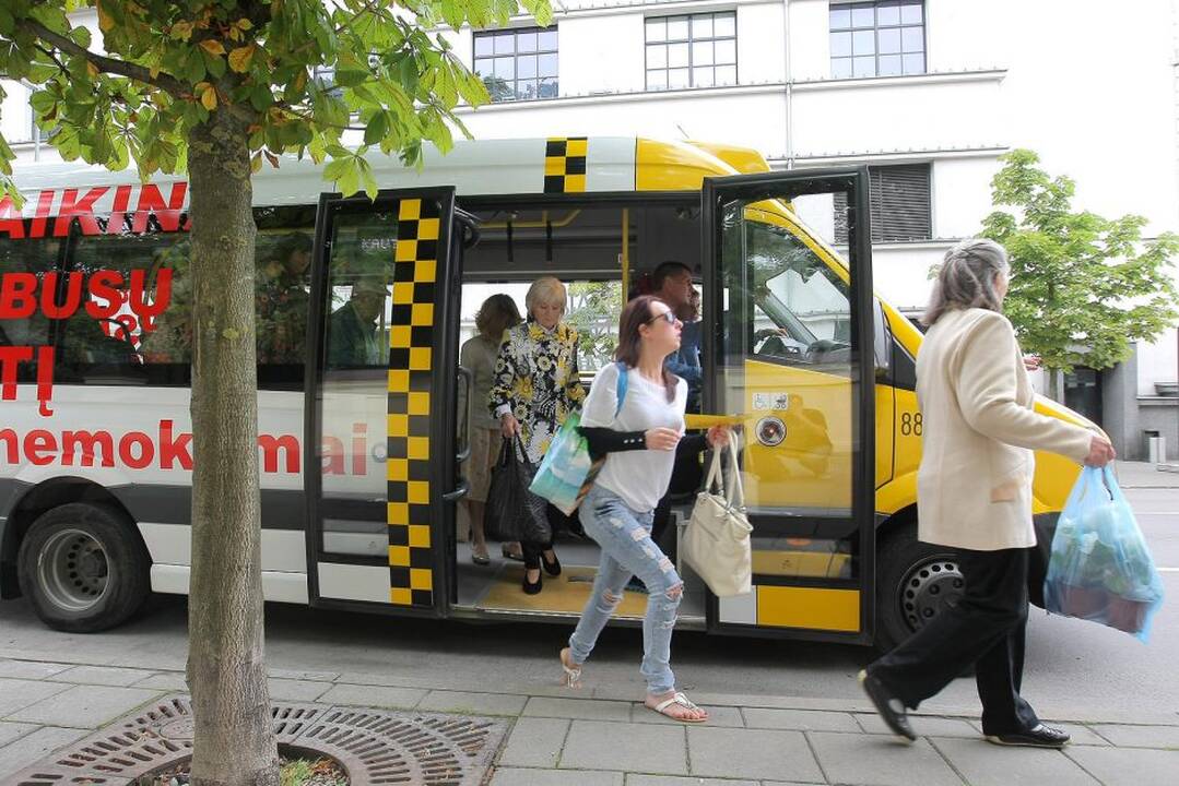 Kaune pradėjo veikti laikinoji autobusų stotis