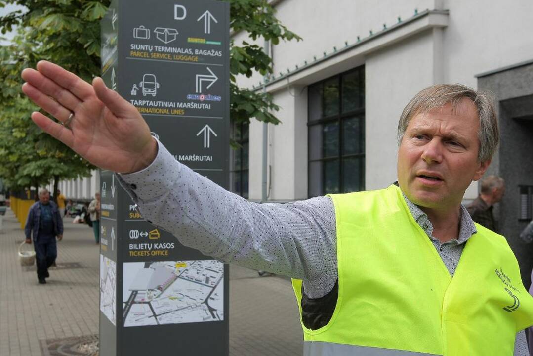 Kaune pradėjo veikti laikinoji autobusų stotis