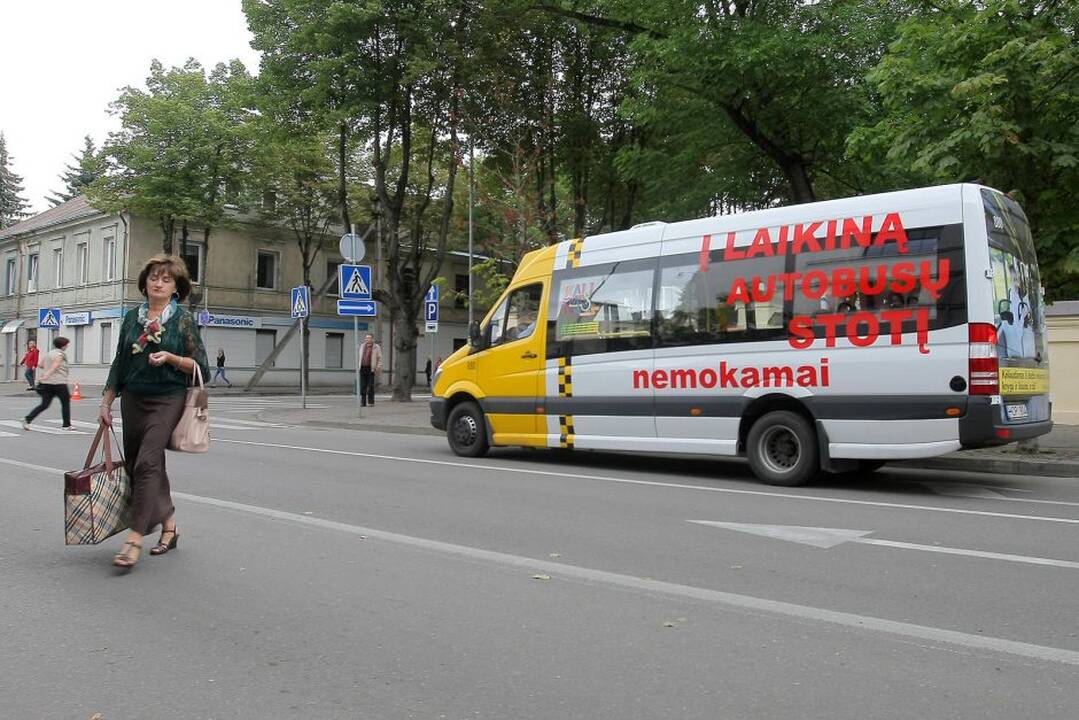 Kaune pradėjo veikti laikinoji autobusų stotis