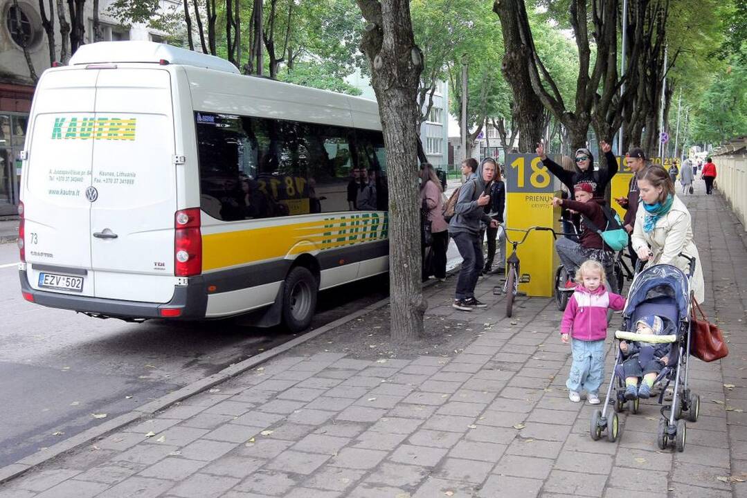 Kaune pradėjo veikti laikinoji autobusų stotis