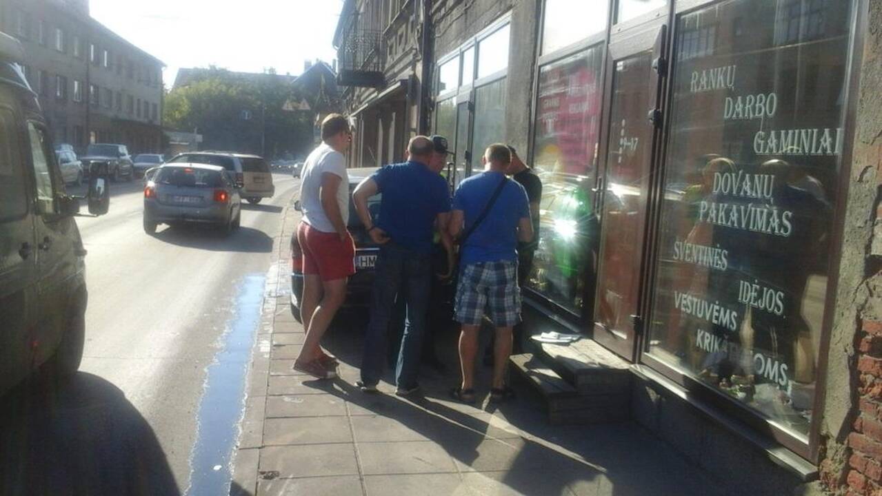 Avarija Šv. Gertrūdos gatvėje