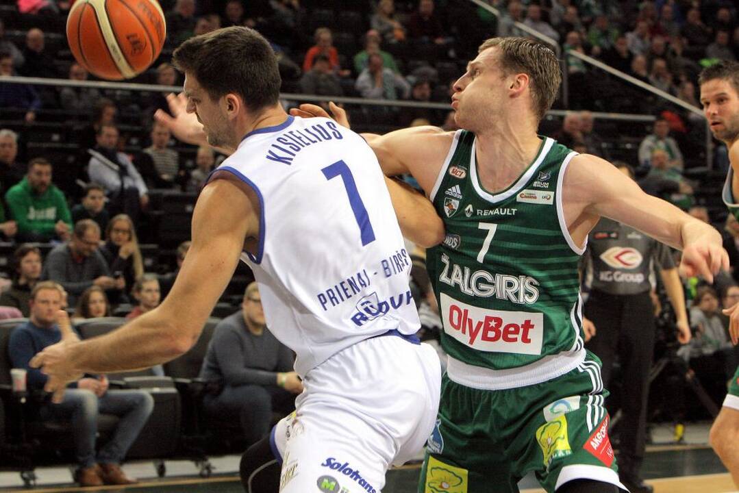 Lietuvos krepšinio lygos rungtynėse Kauno „Žalgiris“ namuose neturėjo vargo su „Vytauto“ ekipa.