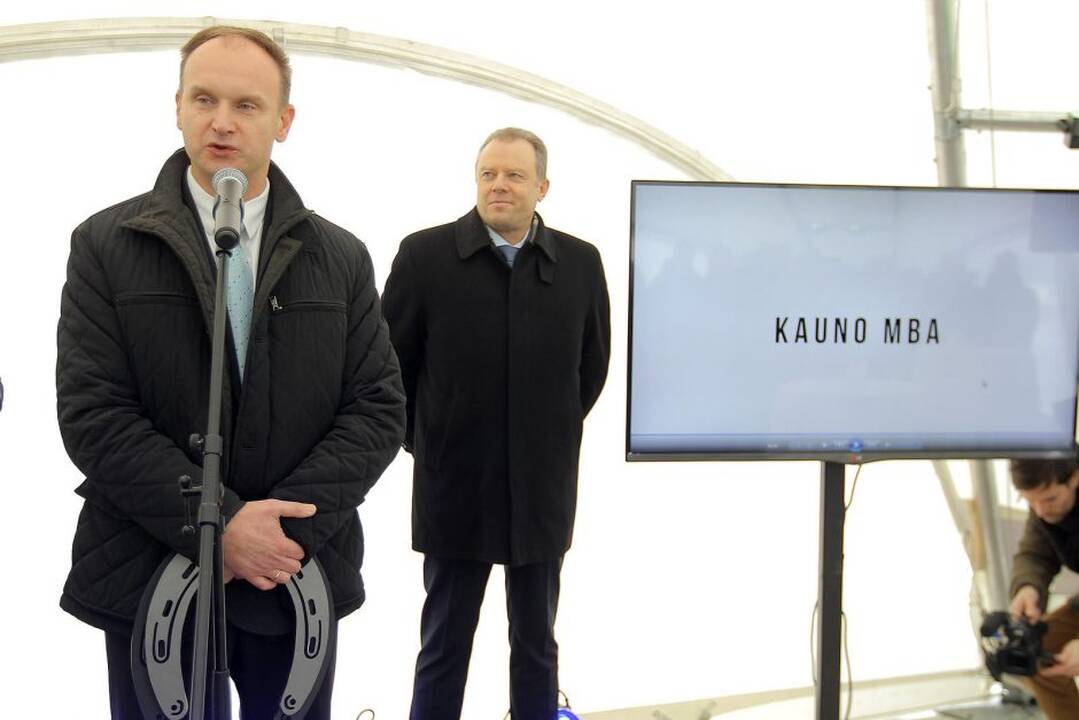 Kaune atidaryta komunalinių atliekų mechaninio-biologinio apdorojimo gamykla.