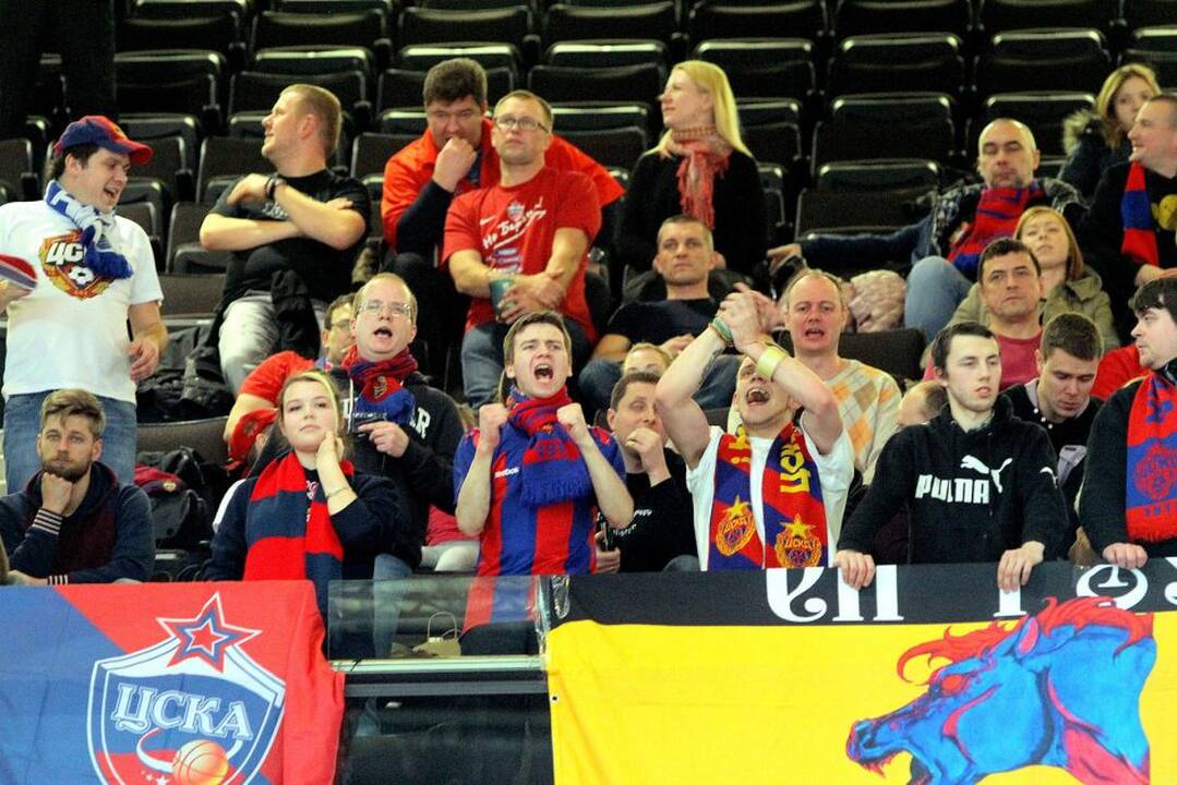 Eurolygoje Kauno „Žalgiris“ skaudžiai pralaimėjo Maskvos CSKA.