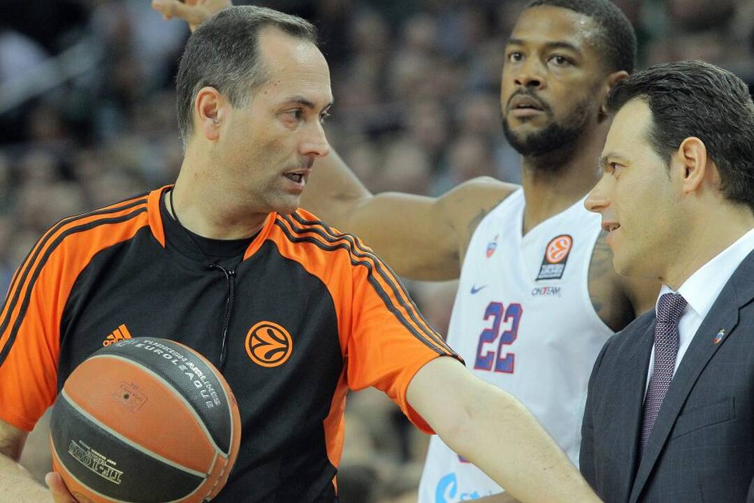 Eurolygoje Kauno „Žalgiris“ skaudžiai pralaimėjo Maskvos CSKA.