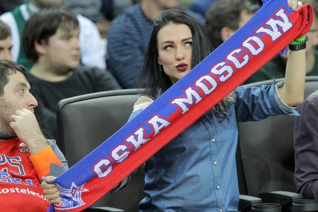 Eurolygoje Kauno „Žalgiris“ skaudžiai pralaimėjo Maskvos CSKA.
