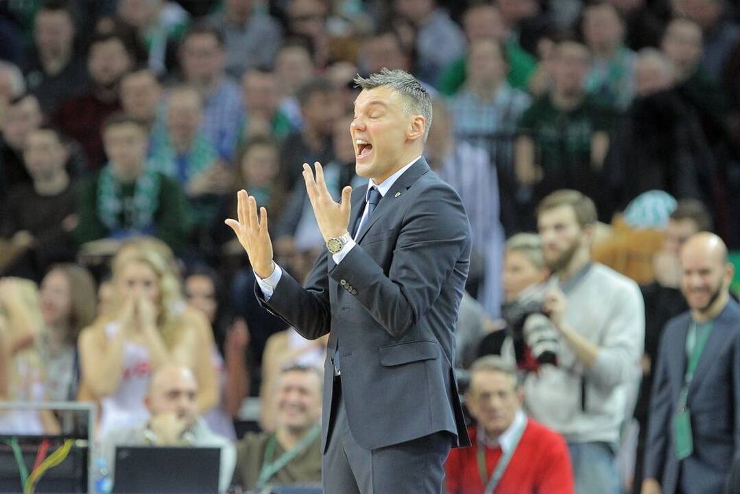 Eurolygoje Kauno „Žalgiris“ skaudžiai pralaimėjo Maskvos CSKA.