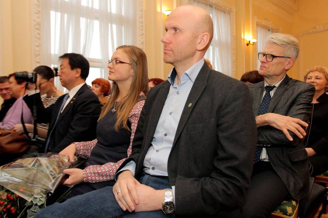 Apdovanotas 2015 metų Tolerancijos žmogus – verslininkas V.Balčiūnas