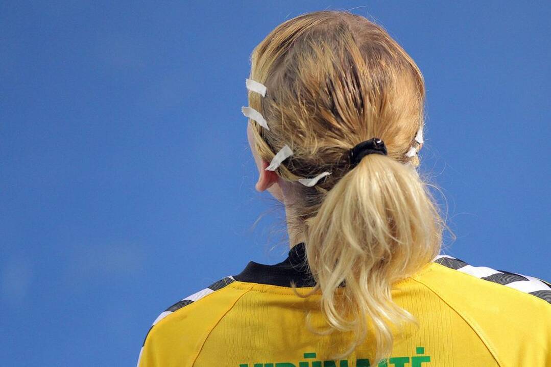 Lietuvos rankininkės Kaune pralaimėjo baltarusėms Europos čempionato atrankos rungtynes 21:29.