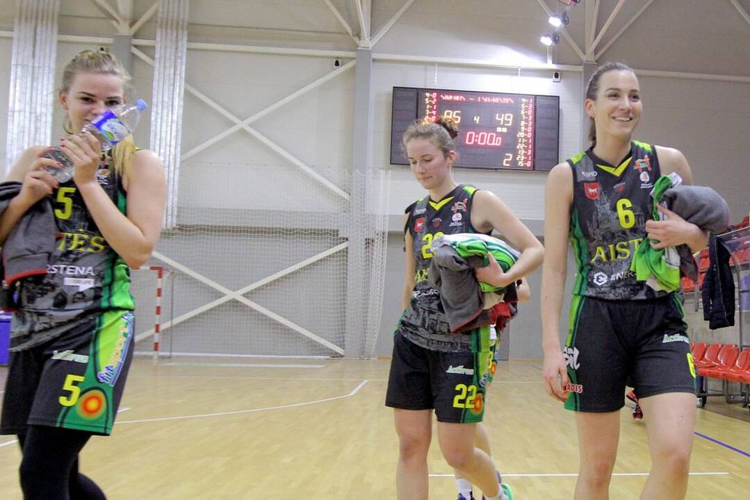 LMKL: Kauno rajono „Hoptrans-Sirenos“ – Kauno „Aistės-LSU“ 95:49.