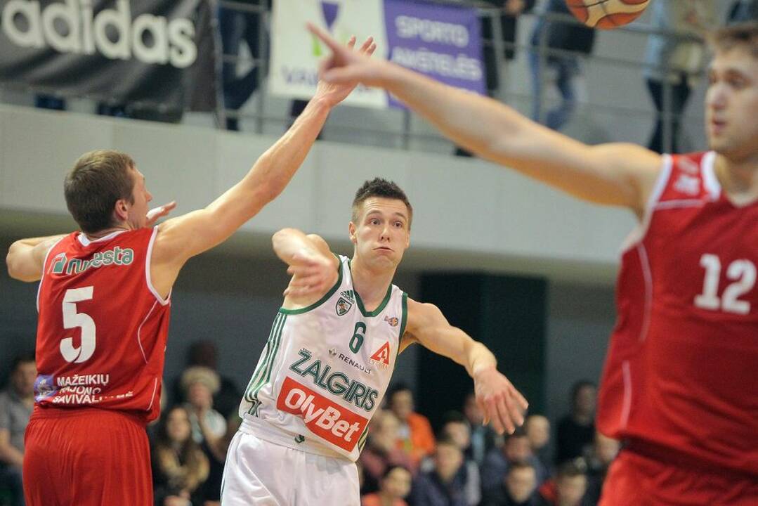 Nacionalinės krepšinio lygos ketvirtfinalis: Kauno „Žalgiris-2“ – „Mažeikiai“ 71:68.