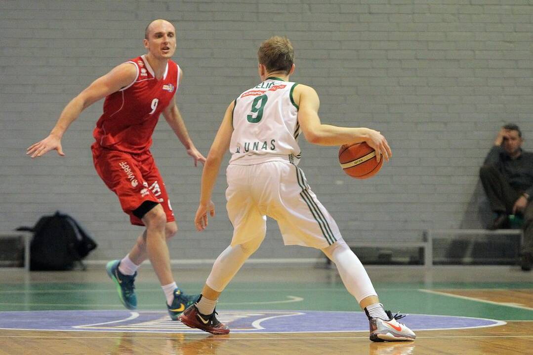 Nacionalinės krepšinio lygos ketvirtfinalis: Kauno „Žalgiris-2“ – „Mažeikiai“ 71:68.