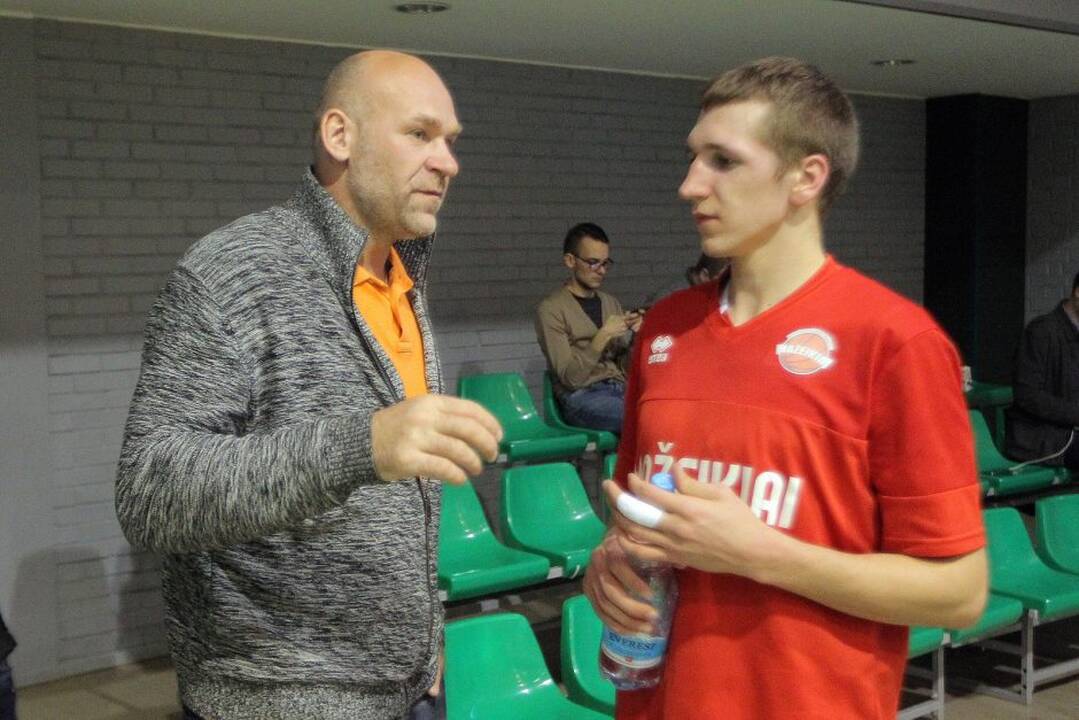 Nacionalinės krepšinio lygos ketvirtfinalis: Kauno „Žalgiris-2“ – „Mažeikiai“ 71:68.