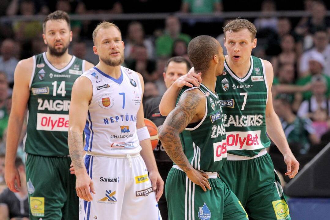 LKL finalas. „Žalgiris“ – „Neptūnas“ 78:54
