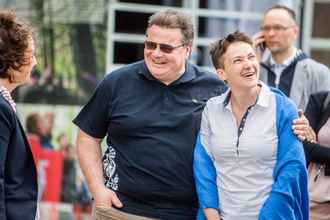 Nadia Savčenko atvyko į PLJS 