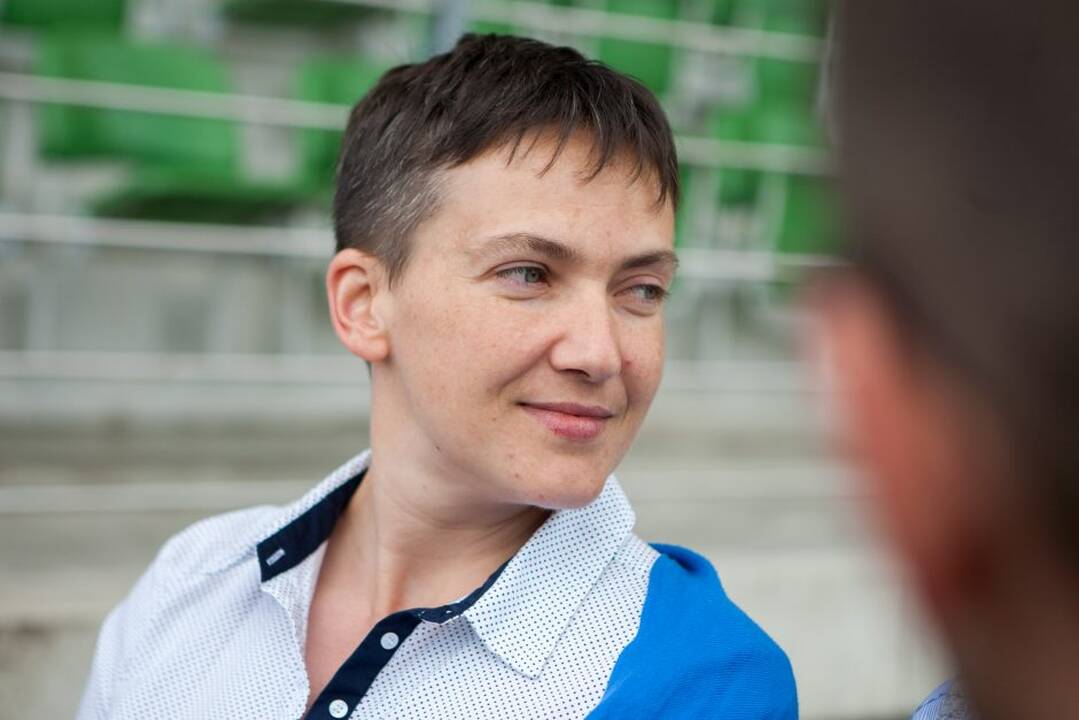 Nadia Savčenko atvyko į PLJS 