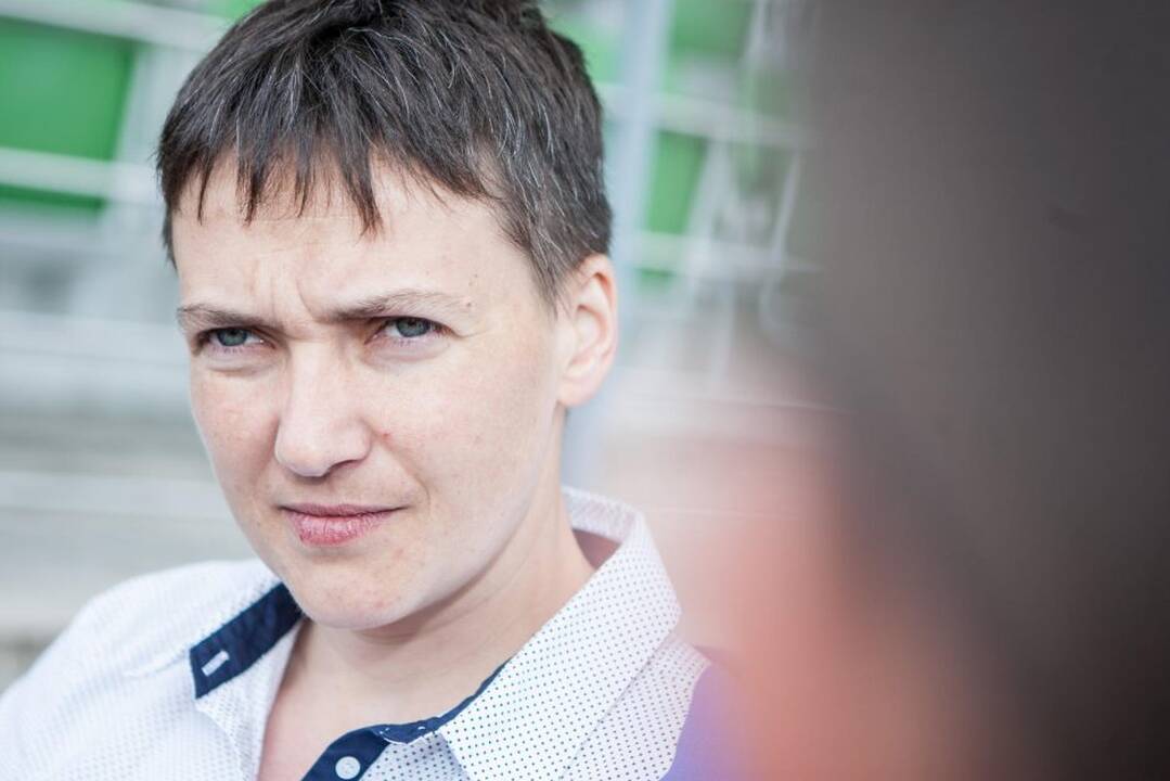 Nadia Savčenko atvyko į PLJS 