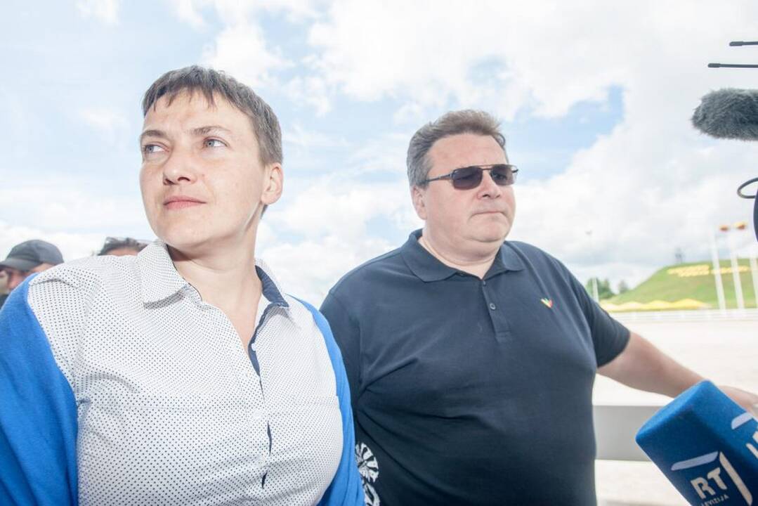 Nadia Savčenko atvyko į PLJS 